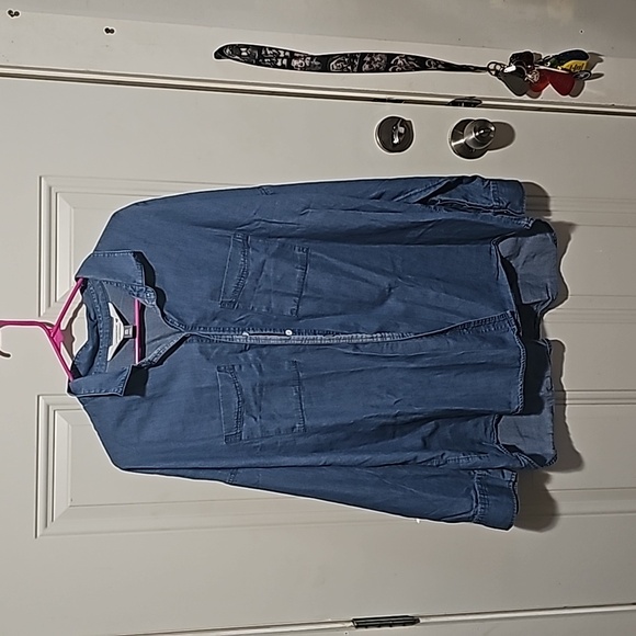 Old Navy Tops - Brand new Old navy Jean over shirt for women